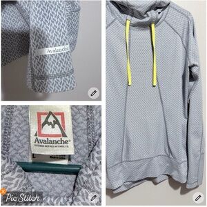 Avalanche Light Gray Turtleneck Sweater for Men